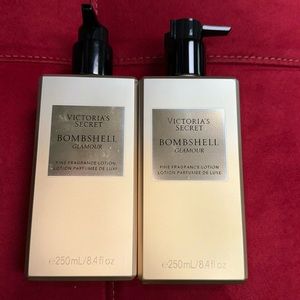 VS 2pc BOMBSHELL Glamour FINE fragrance lotion